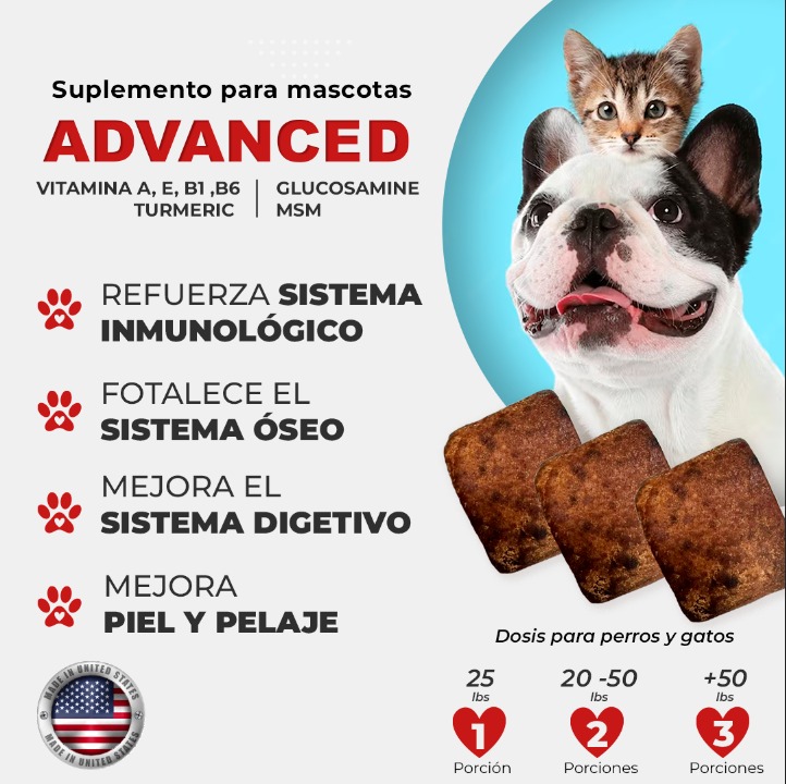 Suplemento para Perros y Gatos