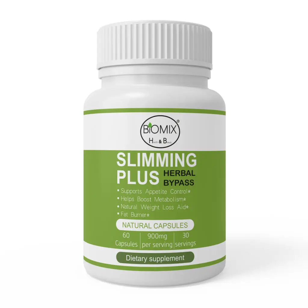 Cápsulas para control de peso Slimming Plus Biomix