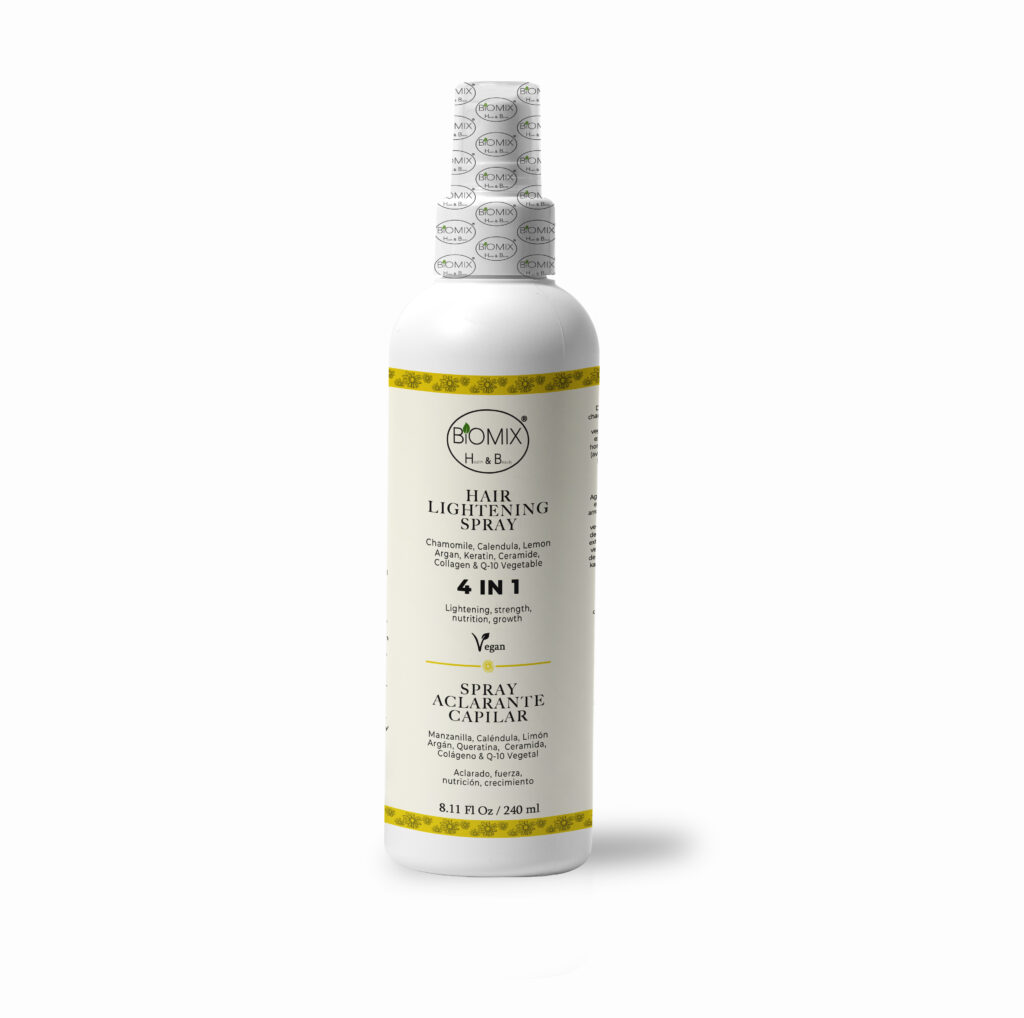 Spray aclarante para cabello Biomix