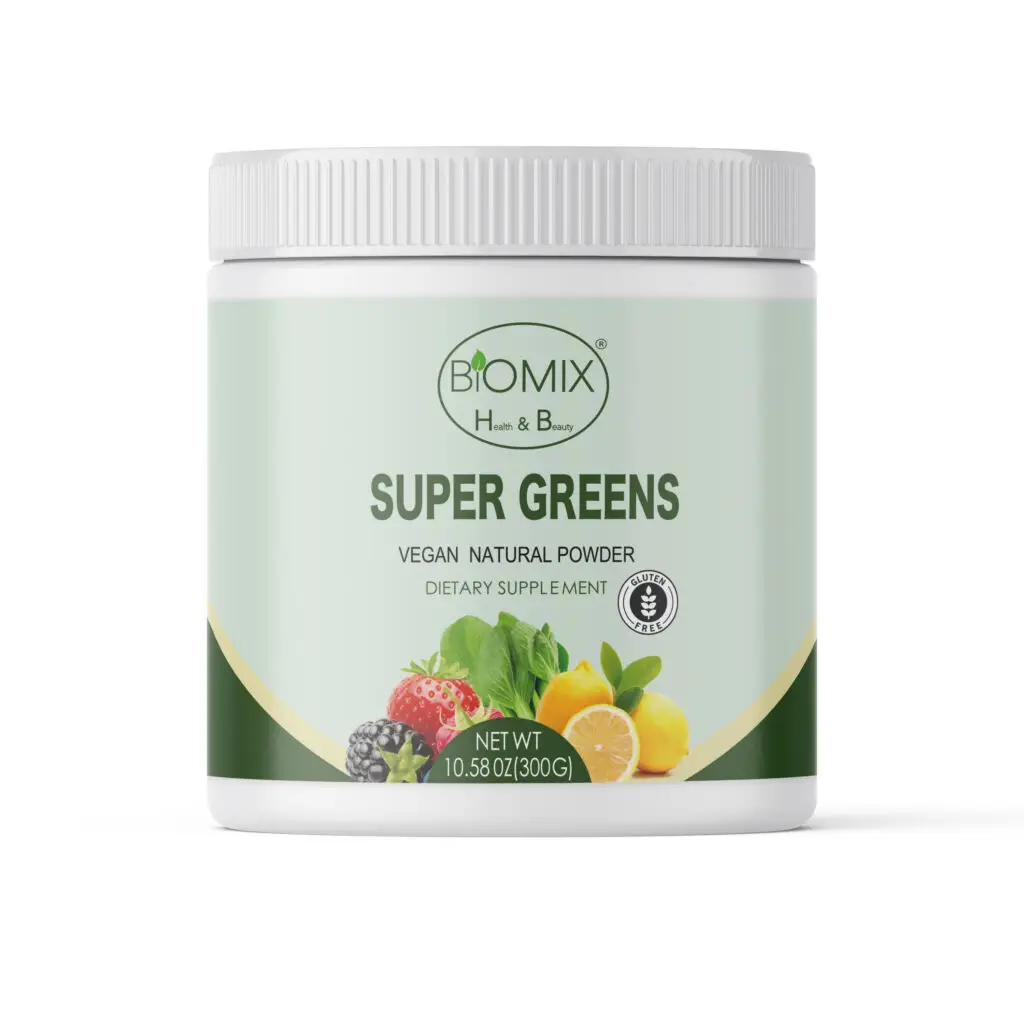 Complejo alimenticio Super Greens Biomix