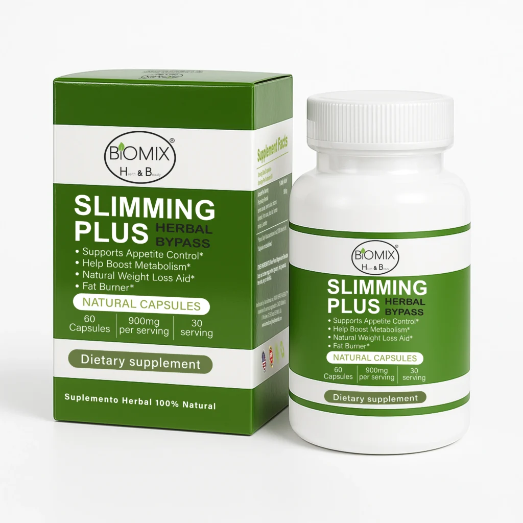Cápsulas para control de peso Slimming Plus Biomix